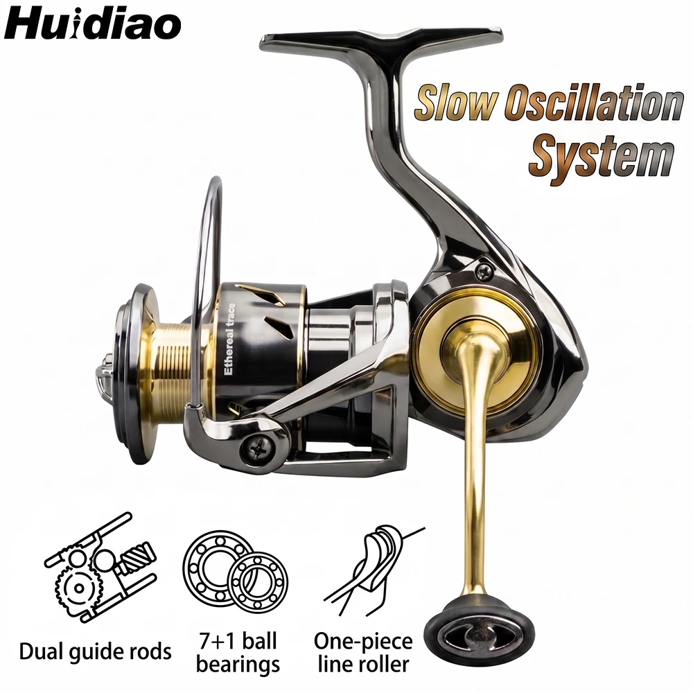 Daiwa Reel Fuego - Wodoodporny kołowrotek spinningowy Huidiao z systemem